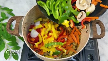 أسهل وألذ أرز مكسيكي بطنجرة واحدة | تحضير سريع بخطوات بسيطة ومكونات متوفرة