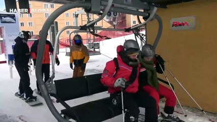 Palandöken'de kayak sezonu başladı