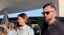 Virat Kohli और Anushka Sharma, एयरपोर्ट पर दिखा पावर कपल!