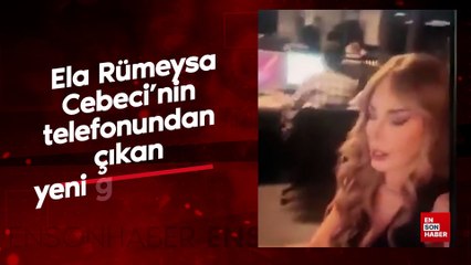 Ela Rümeysa Cebeci’nin telefonundan çıkan yeni görüntüler