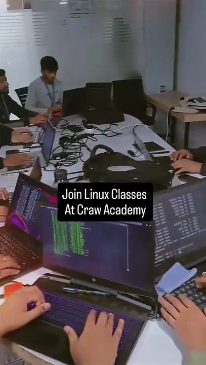 Join Linux Class at CRaw Security _ Cyber Security Diploma Course in Delhi _ Ethical Hacking
