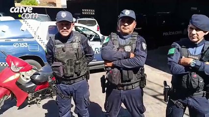 Moto furtada em Cascavel é recuperada pela Guarda Municipal em Toledo