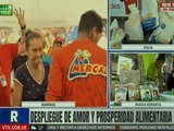 Pueblo de Barinas favorecidos con combos de alimentos y hortalizas a precio asequible