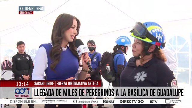 Instalan módulos de salud para atender a peregrinos en la Basílica de Guadalupe