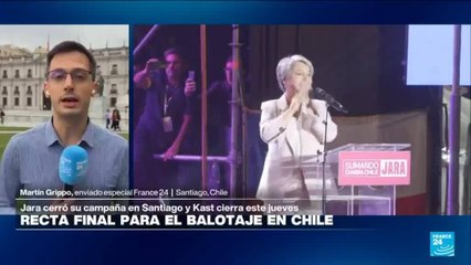 Informe desde Santiago: Jara y Kast hacen cierre de campaña antes de la segunda vuelta en Chile