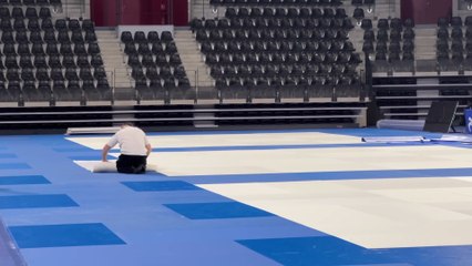 L'Arena Saint-&Eacute;tienne M&eacute;tropole se pr&eacute;pare &agrave; accueillir les judokas
