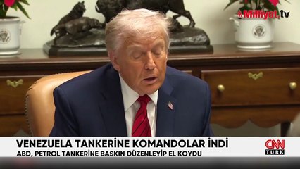 ABD Venezuela açıklarındaki petrol tankerine el koymuştu! Beyaz Saray sebebini açıkladı
