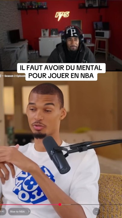 Il faut avoir du mental pour jouer en NBA !