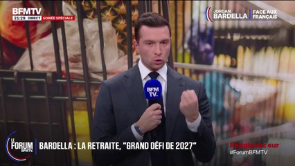 FORUM BFMTV - Jordan Bardella fustige un État qui "ne baisse pas sa mauvaise dépense publique"
