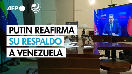 Putin habla con Maduro y reafirma su respaldo a Venezuela ante crisis con EU