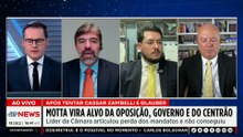 Hugo Motta vira alvo de oposição, governo e centrão após tentar cassar Zambelli e Glauber