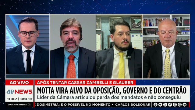 Hugo Motta vira alvo de oposição, governo e centrão após tentar cassar Zambelli e Glauber