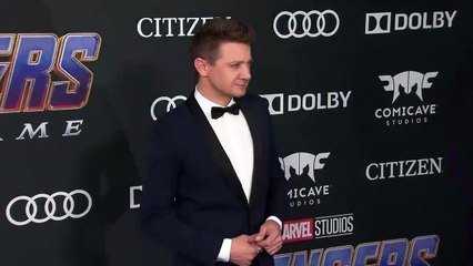 Jeremy Renner Spends Quality Time With Daughter Ava While Riding Scooter Around His Home