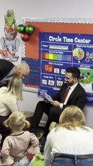 Mayor-elect Zohran Mamdani visited a Chelsea daycare center where he touted his universal childcare plan