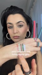 Holographic make up girly for ever