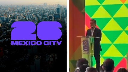 Luis Gerardo Méndez presenta oficialmente Host City Ciudad de México rumbo al Mundial 2026
