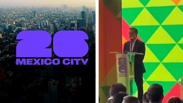 Luis Gerardo Méndez presenta oficialmente Host City Ciudad de México rumbo al Mundial 2026