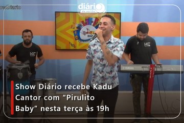 Nessa terça-feira(9) o programa Show Diário apresentado por @tikinhopankdaoof, recebeu @Kaducantoroficial_ para dar um show com a música "pirulito baby". O programa Show Diário vai ao ar toda terça-feira, às 19h na TV Diário do Sertão