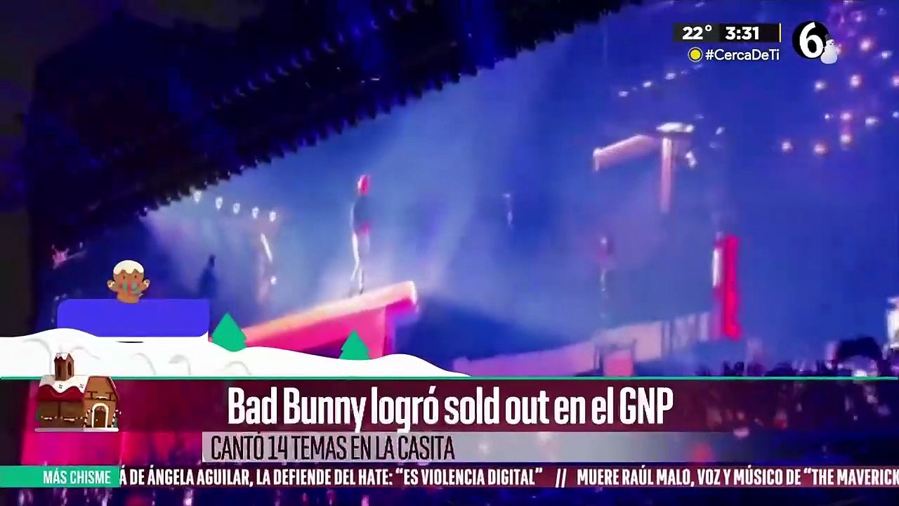Bad Bunny logra sold out en el Estadio GNP