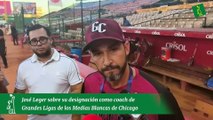 José Leger sobre su designación como coach de Grandes Ligas de los Medias Blancas de Chicago