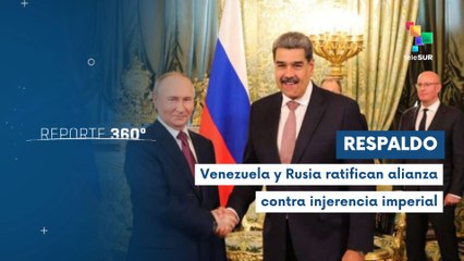 Presidente Maduro agradece apoyo de Rusia ante amenazas de EE.UU.