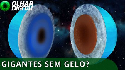 Urano e Netuno podem ser diferentes do que se acreditava