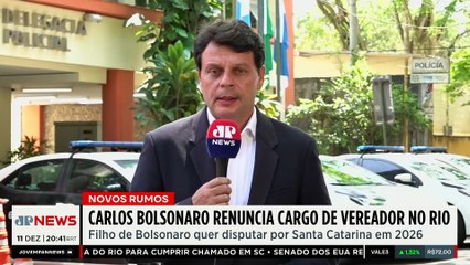 Carlos Bolsonaro renuncia ao mandato de vereador no Rio de Janeiro