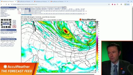 One snowstorm to hit the mid-Atlantic and then another to hit the Northeast
