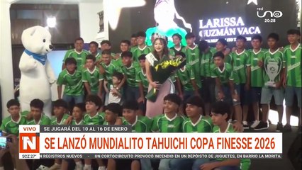 SE LANZÓ EL MUNDIALITO TAHUICHI COPA FINESSE 2026