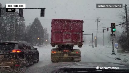 Clippers bring snow from the Midwest to the Northeast