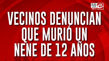 Tragedia en San Miguel: un nene de 12 años murió electrocutado