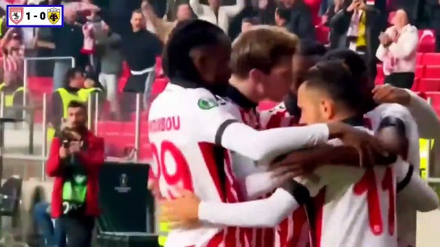 Samsunspor - AEK 1-2 Maç Özeti ve Goller | Konferans Ligi 2025/26 Σαμσουνσπόρ-ΑΕΚ