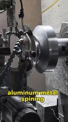 aluminum metal spinning for led light fixtures