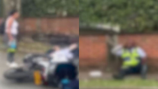 Indignación en Cali por muerte de motociclista en acción de agente de tránsito