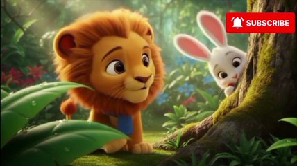 شیر اور خرگوش کی کہانی | Urdu Stories for Kids | دوستی کا حیرت انگیز سبق