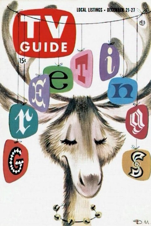 TV Guide Christmas 1957December21-27