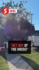 Massive explosion levels properties, injures several in California town