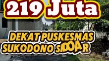Rumah Murah Minimalis 200 Jutaan Dekat Puskesmas Sukodono Sidoarjo