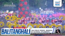 Christmas-themed na field demo, ibinida ng Dusita Nat'l High School students | Balitanghali