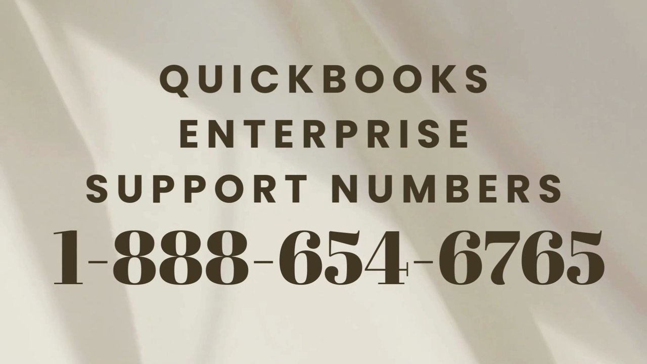 QuickBooks™ Enterprise™ Support Contact℠ Number™: All-in-one Guide 2025