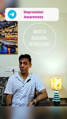 What is seasonal depression