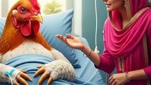 Hospital nurse vs chicken patients