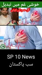 Happiness turned into sadness