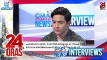 Alden Richards, nag-open up tungkol sa gusto niyang balikan sa nakaraan | GMA Integrated News Interviews
