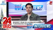 Alden Richards, takot tumandang mag-isa | GMA Integrated News Interviews