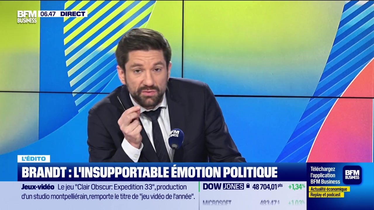 L’Edito de Raphaël Legendre : Brandt, l'insupportable émotion politique - 12/12