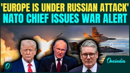 NATO vs Russia WAR Begins: NATO Chief Says Europe Is Under ATTACK, Warns China for Backing Putin