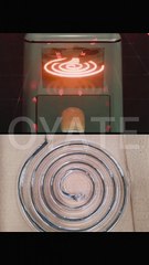 Clear coil spiral quartz glass tube infrared heating lamp