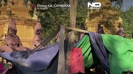 Καταυλισμός Τσονγκ Καλ βλέπει άνοδο εκτοπισμένων οικογενειών εν μέσω σύγκρουσης Καμπότζης-Ταϊλάνδης