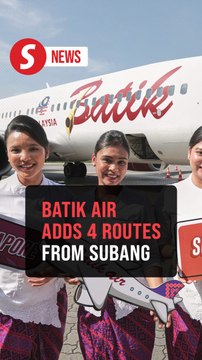 Batik Air launches new routes, four from Subang Airport